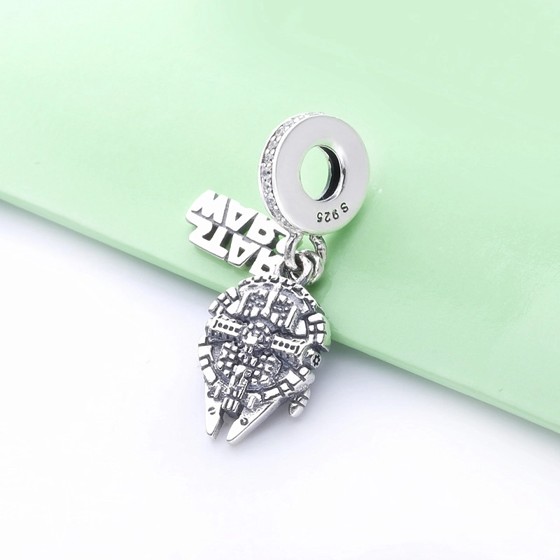 (image pour) Charm Pendant Pandora Argent Disney Parks Faucon millenium de Star Wars P4009207 - Afficher 4
