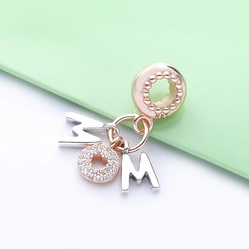 (image pour) Charm Pendant Pandora Lettres Mum (Maman) 788828C01 - Afficher 3