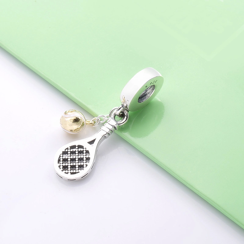 (image pour) Charm Pendant PANDORA Raquette & Balle de Tennis - 769026C01 - Afficher 4