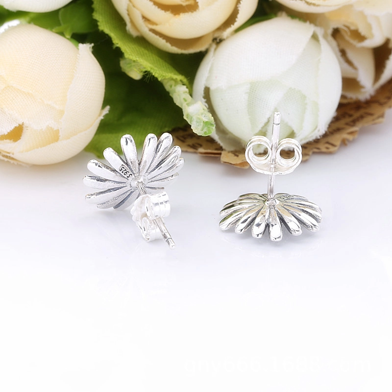 (image pour) Clous d'Oreilles Pandora Spectaculaire Marguerite Pavé 298812C01 - Afficher 4