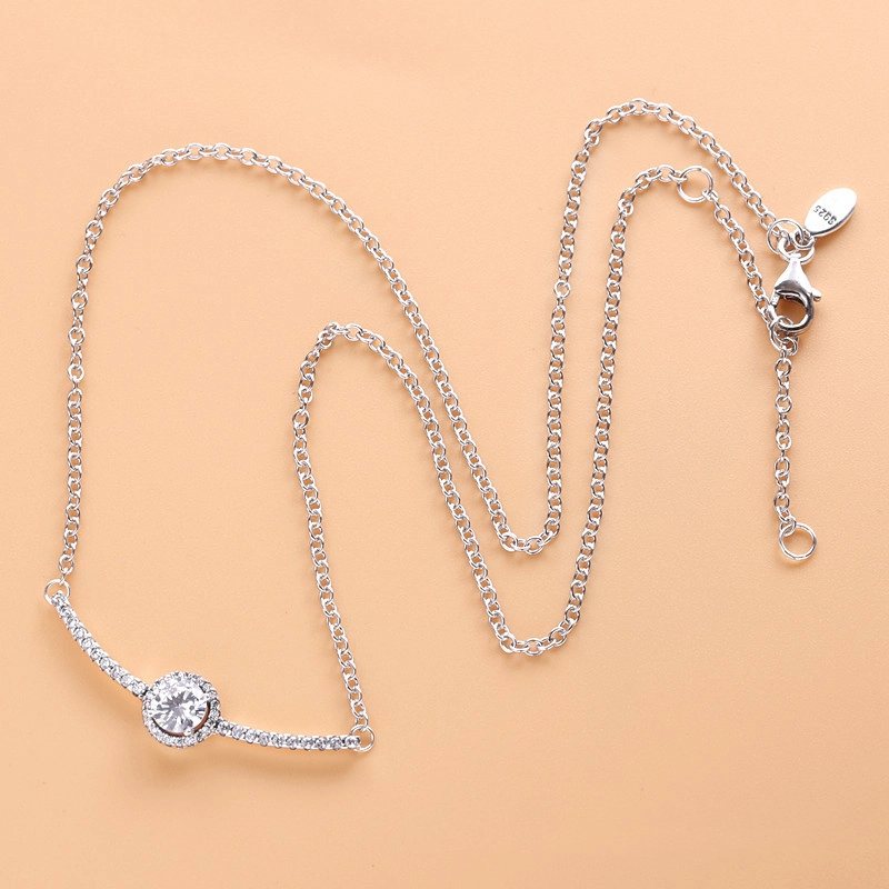 (image pour) Collier Pandora à Barre Sphère Scintillante 398490C01 - Afficher 5