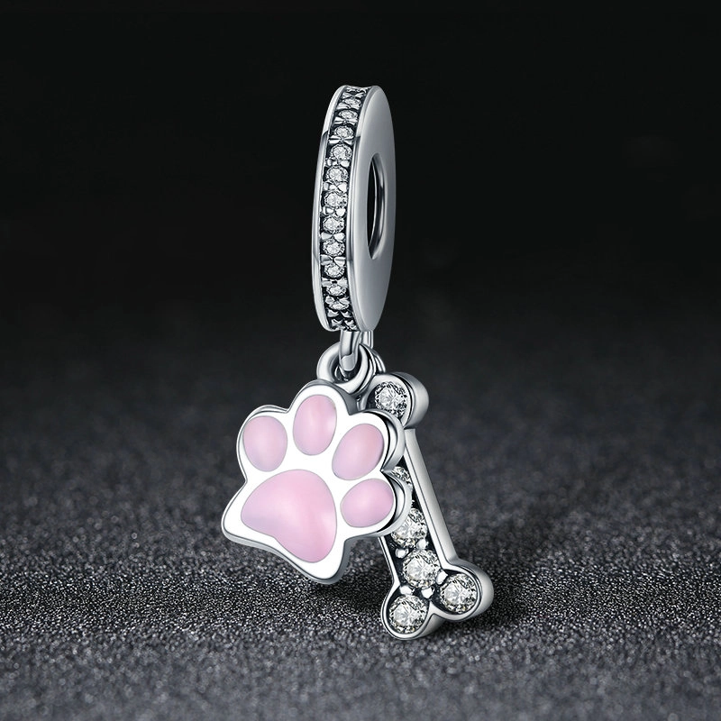 (image pour) Charm Pendant Style PANDORA Amoureux des animaux de compagnie - SCC452 - Afficher 3