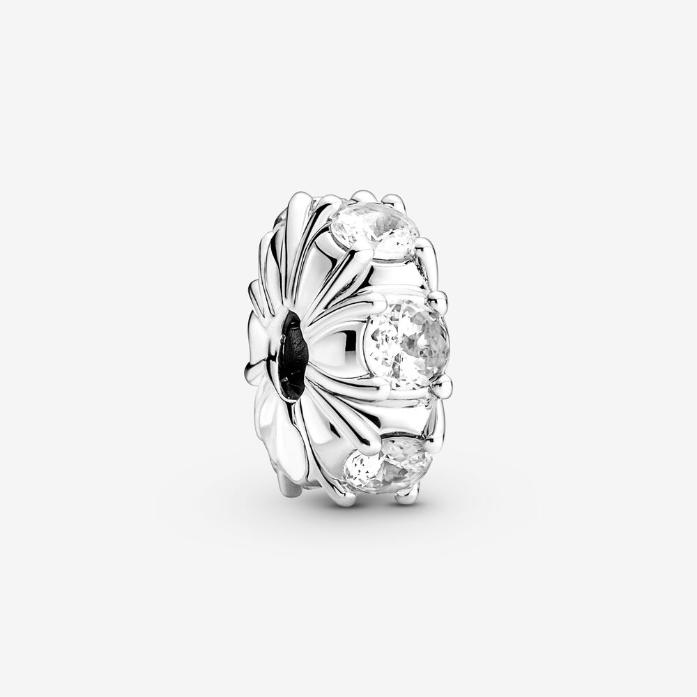 pandora charm clip étincelant à longues griffes 790046c01