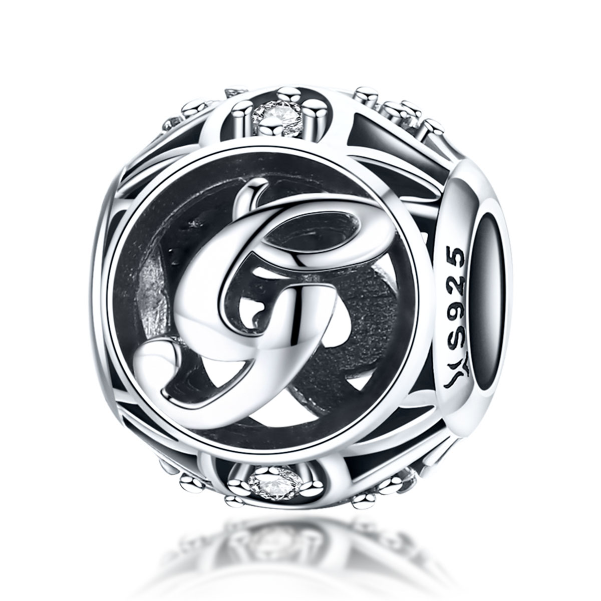 charm pandora style lettre g scc738 g