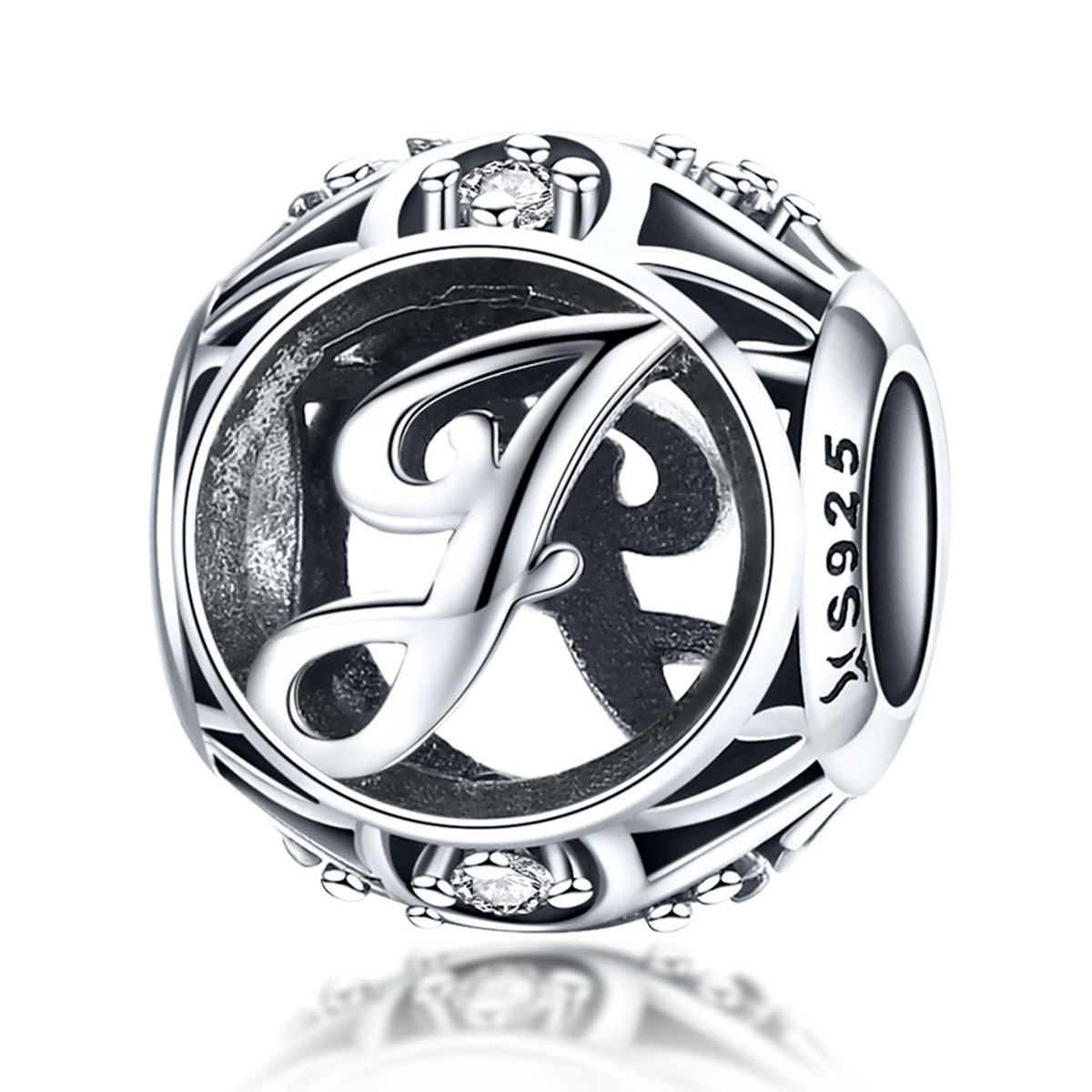 charm pandora style lettre j scc738 j