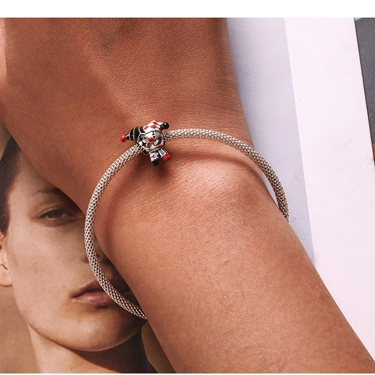 (image pour) Charm de clown de poker de style Pandora - SCC2237 - Afficher 9
