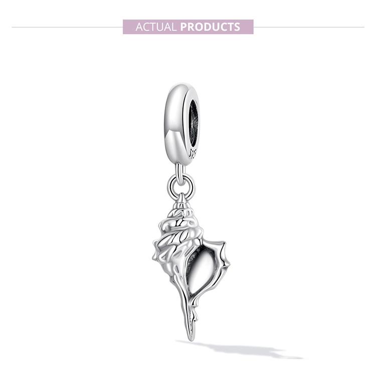 (image pour) Pendentif Conque en Argent de Style Pandora - SCC2235 - Afficher 7