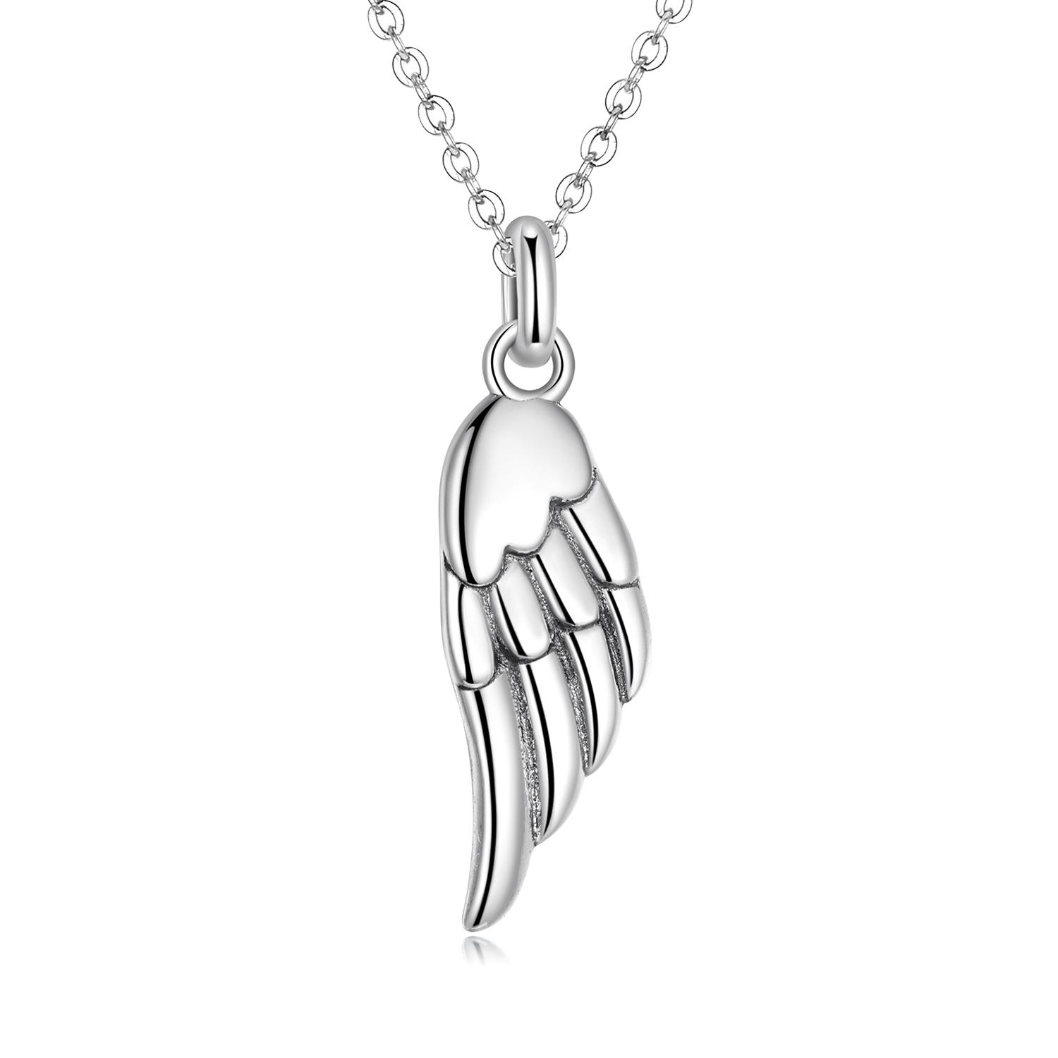 collier style pandora avec aile bsn268