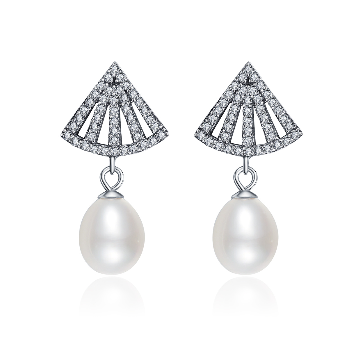 boucles d'oreilles clou style pandora classique vse102