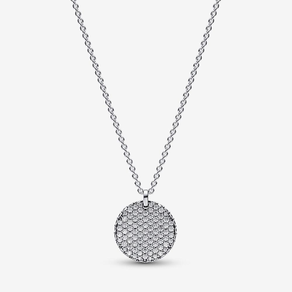 collier pendentif pandora timeless pavé rond 392632c01 45