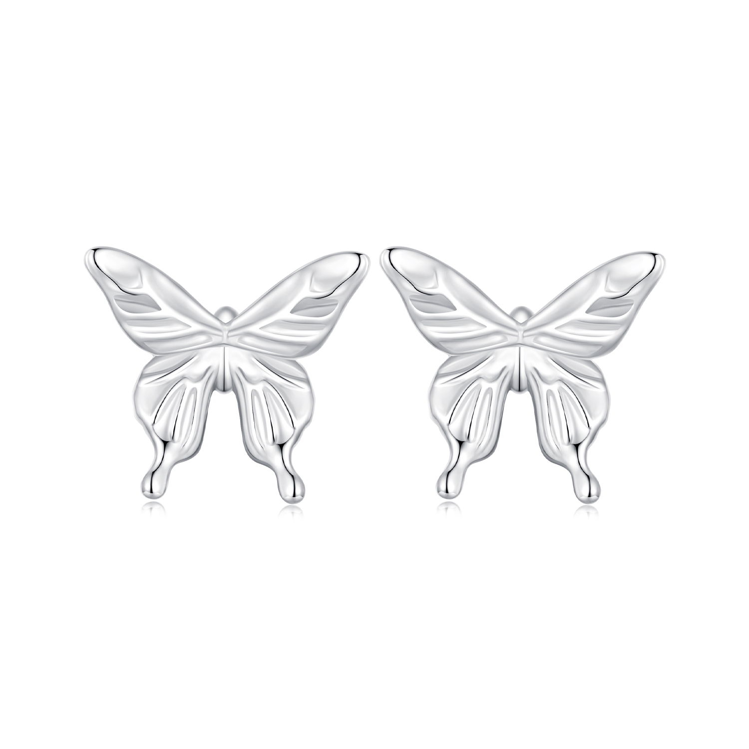 boucles d'oreilles papillon style pandora bse861