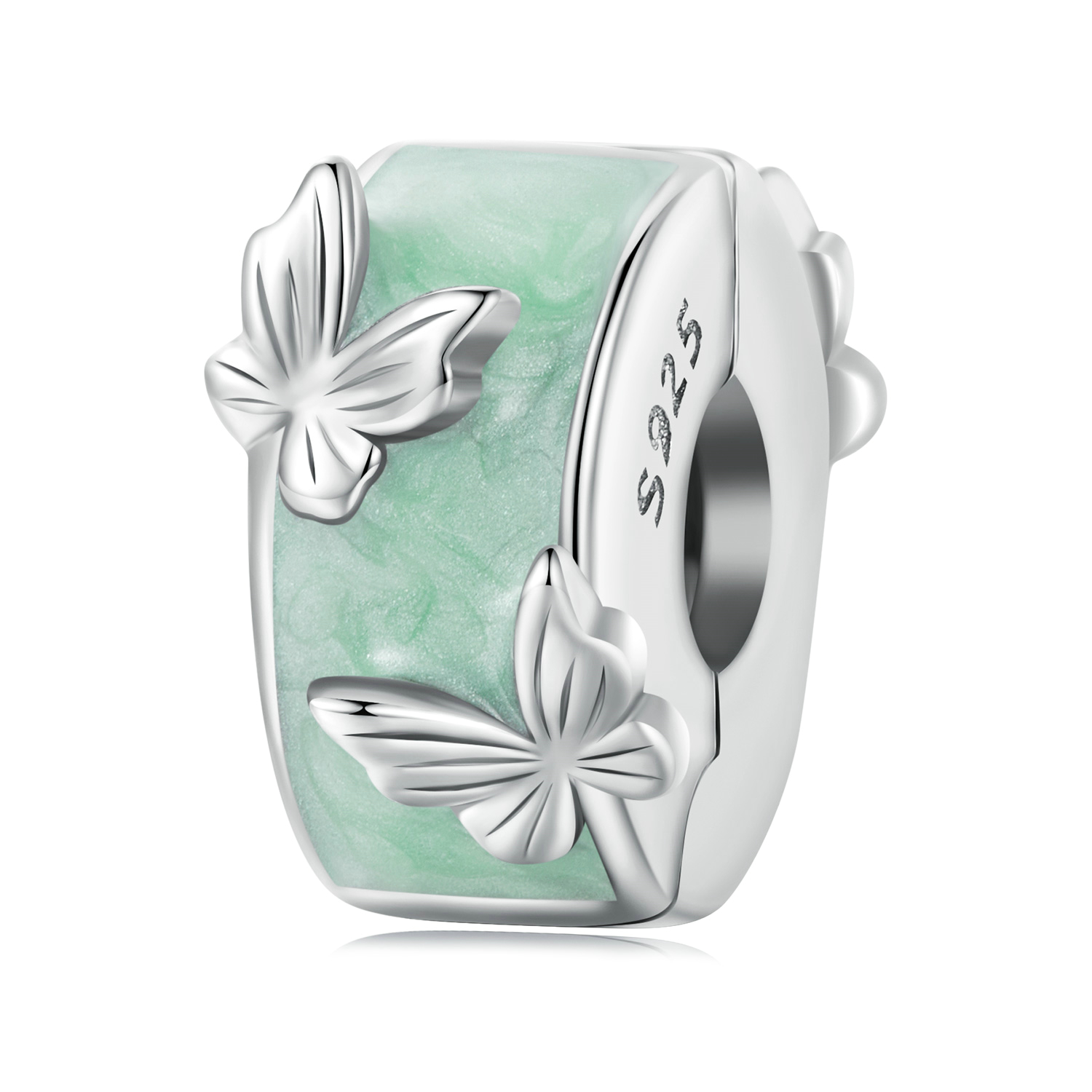 clip papillon de style pandora bsc840