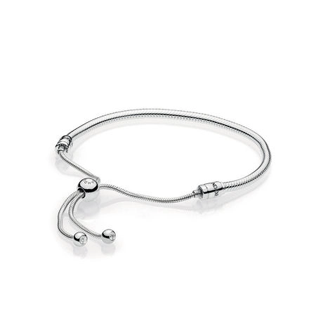 (image pour) Bracelet Coulissant Moments en Argent PANDORA France - 597125CZ-2