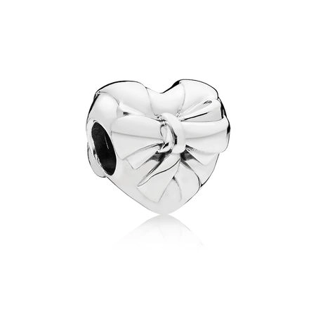 (image pour) Charm Cœur et Nœud Resplendissants PANDORA France - 797303