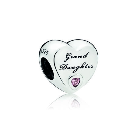 (image pour) Charm Pandora 796261PCZ - Charm Amour Petite-Fille Femme 