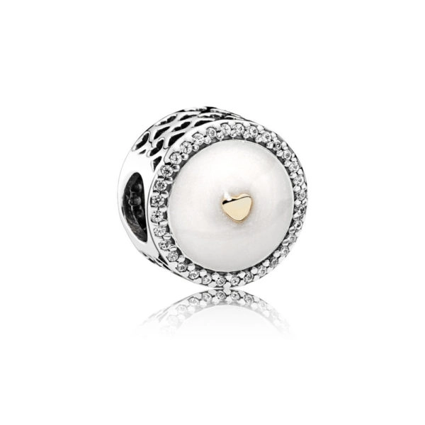 (image pour) Charm Pandora Moment 792073EN23 - Charm Coeurs de l'Amour 