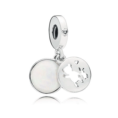 (image pour) Charm pendentif Duo de Rêve PANDORA France - 797035EN23