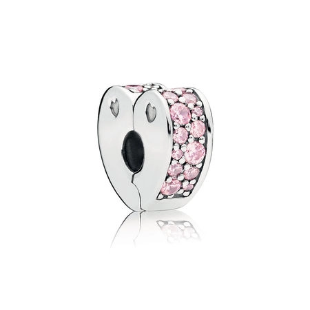 (image pour) Clip Arcs de l’Amour Roses PANDORA France - 797020PCZ