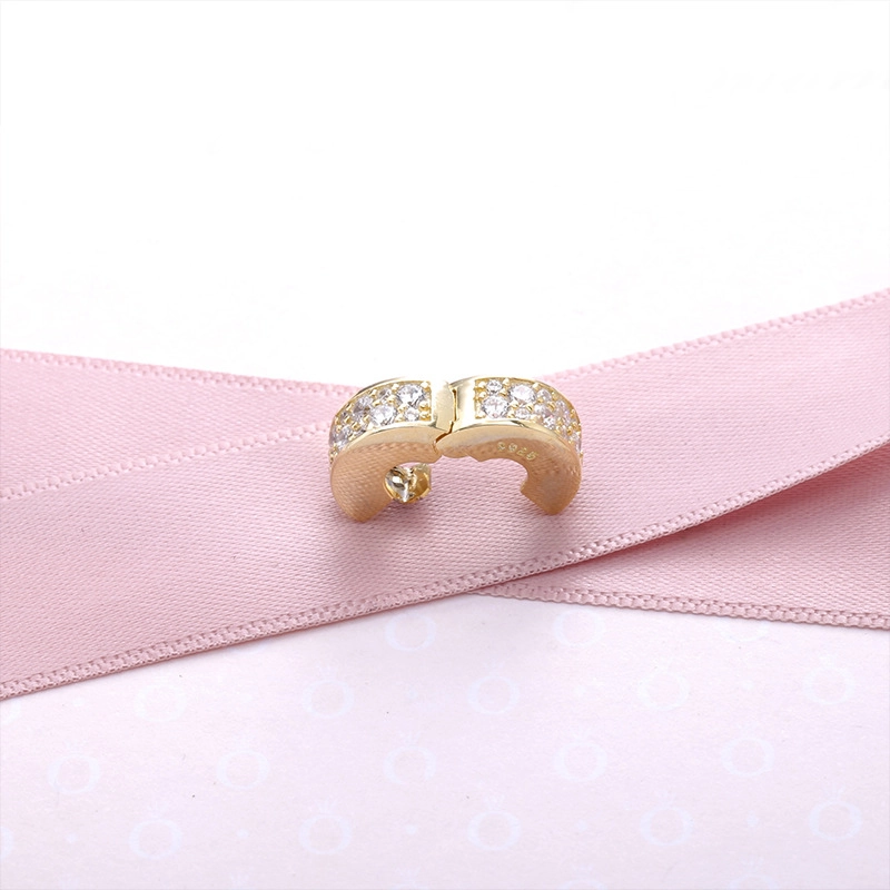 (image pour) PANDORA - Clip élégance Brillante Or - 750842CZ - Afficher 3