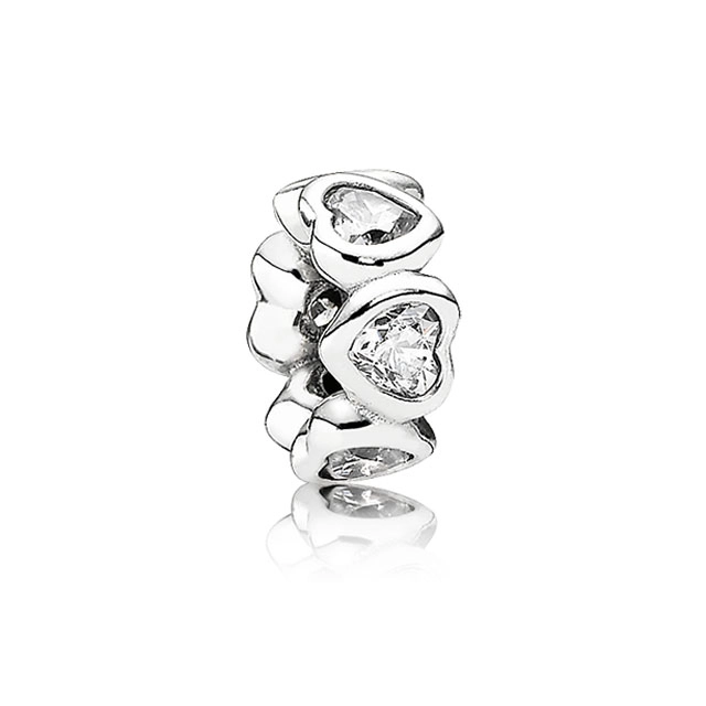 (image pour) PANDORA - CœURS éTINCELANTS - 791252CZ