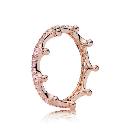 (image pour) Bague Couronne Enchantée PANDORA Rose™ - 187087NPO