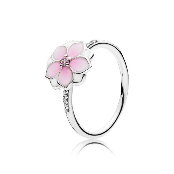 (image pour) PANDORA - Bague Fleur de Magnolia - 191026PCZ