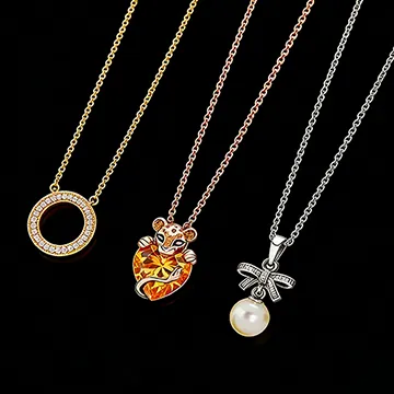 (image pour) Colliers avec pendentifs